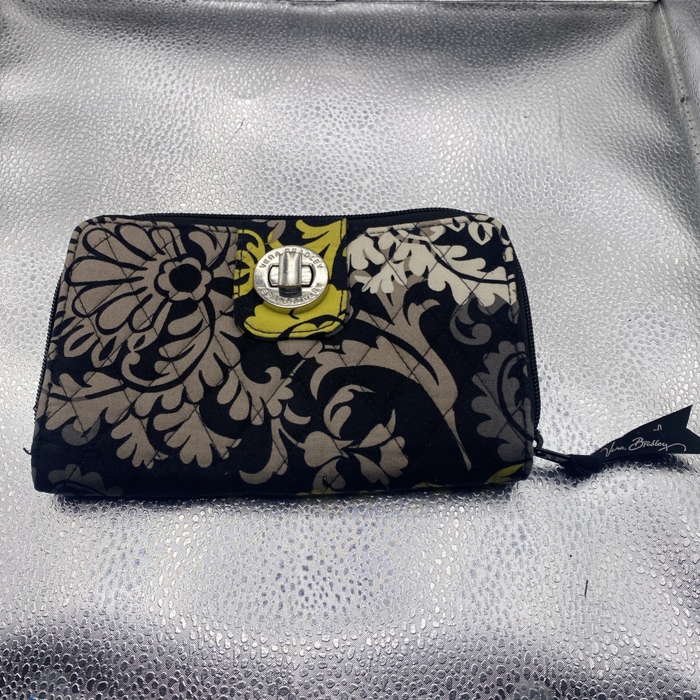 Vera Bradley Turn Lock Wallet Baroque